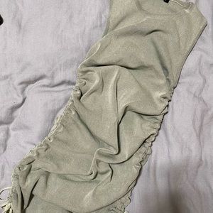 Mini knit dress, sage green, XXL, Princess Polly